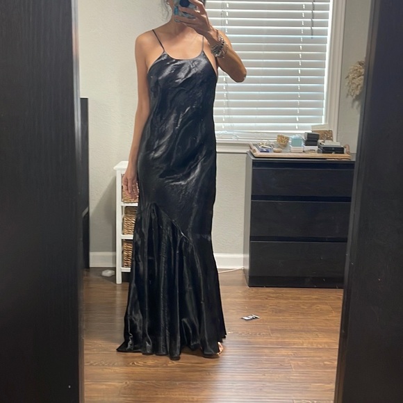 Express Dresses & Skirts - Satin Backless Express Dress